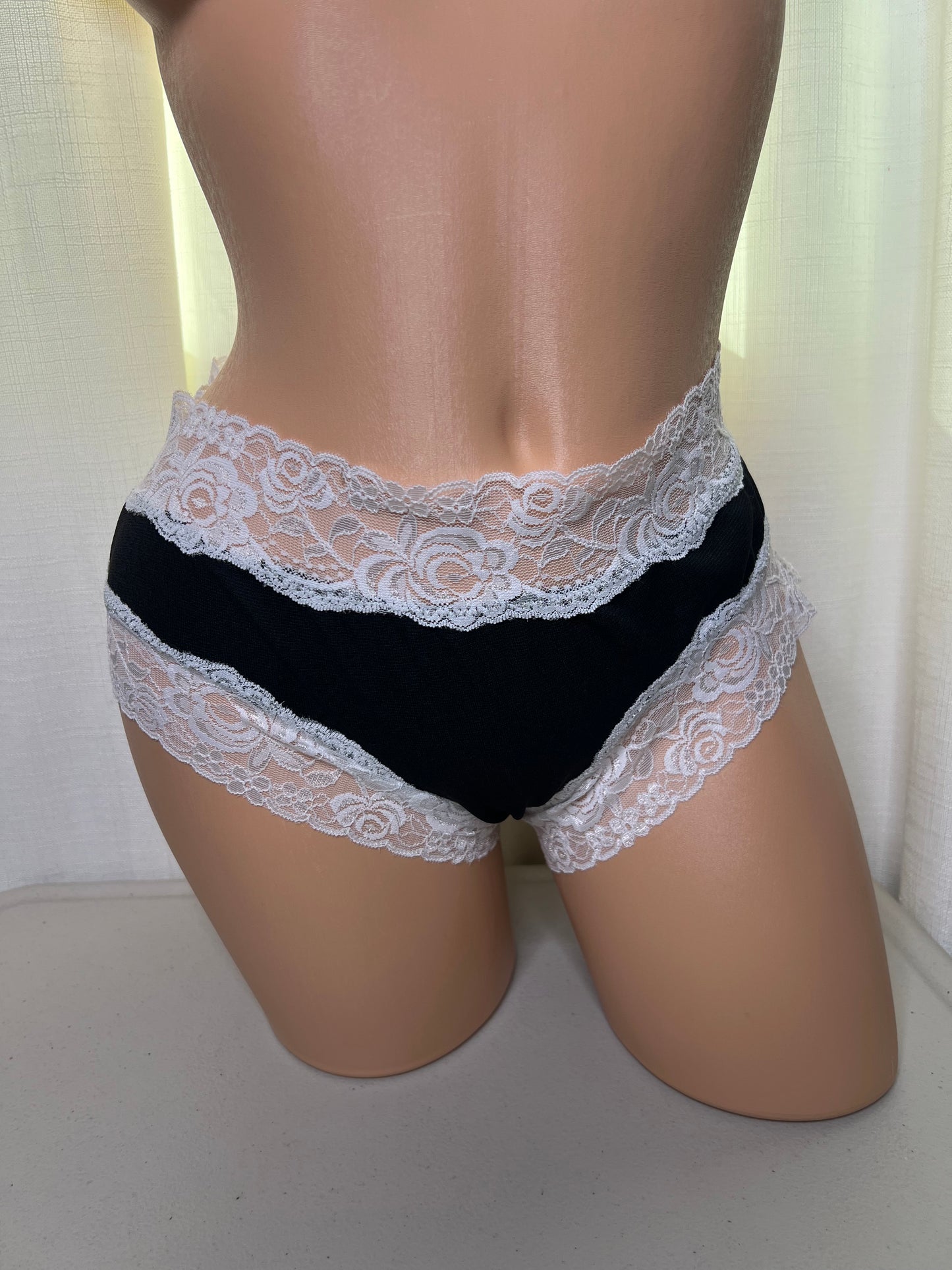 White Lace Cami top Lingerie Set
