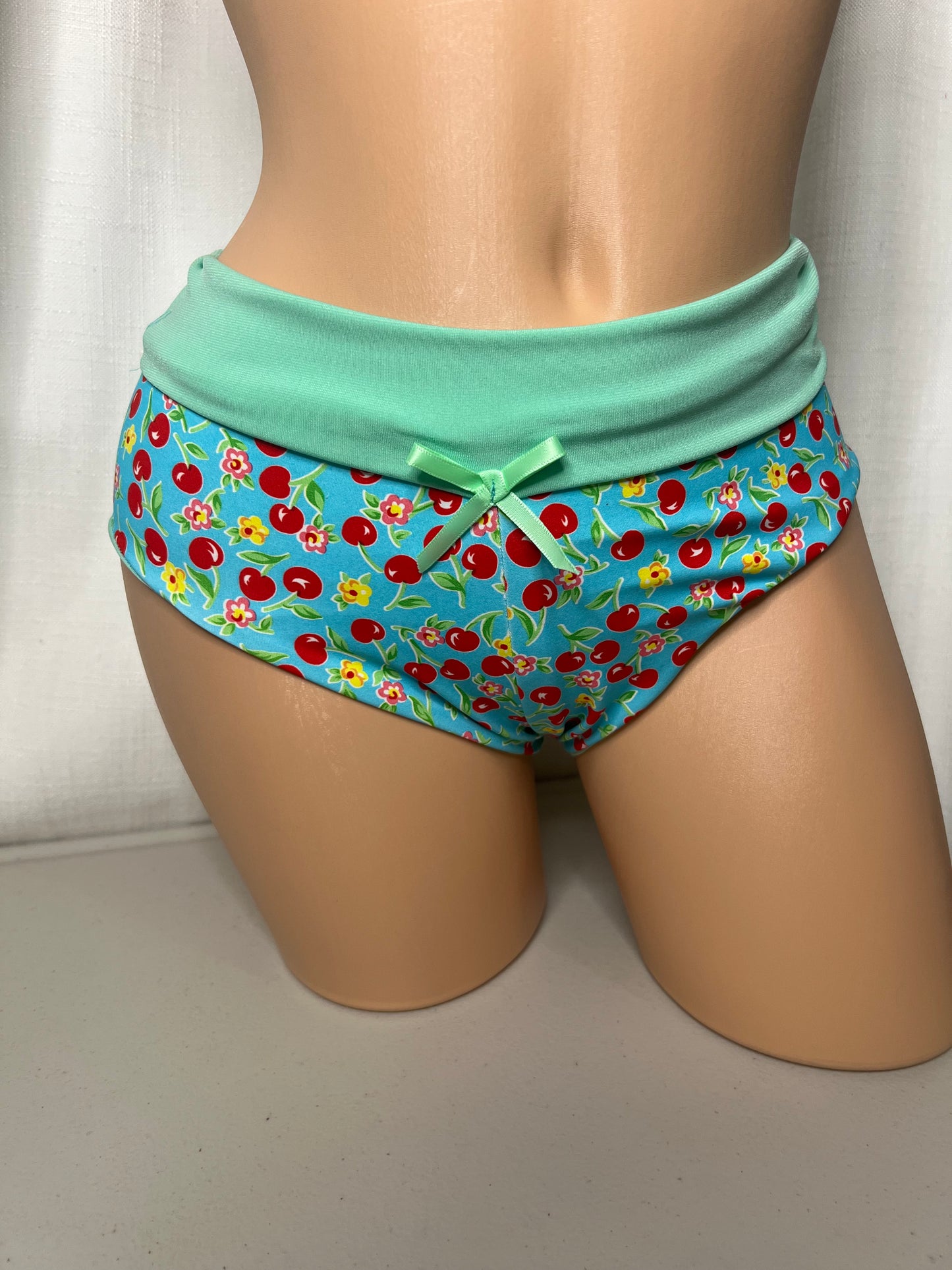 Cherry Print swim shorts