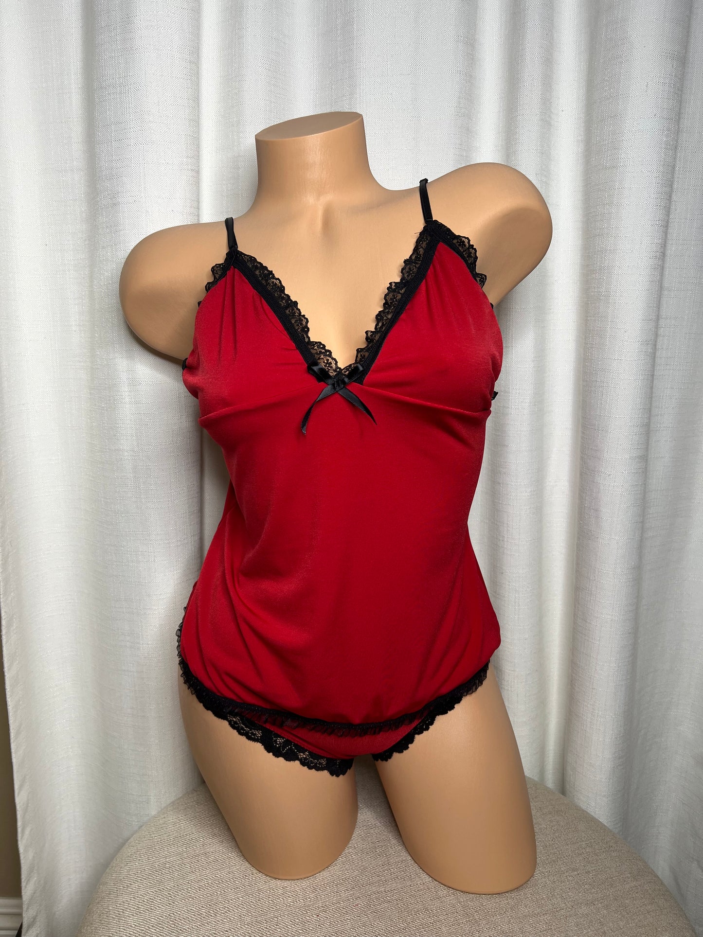 Red Lingerie Set