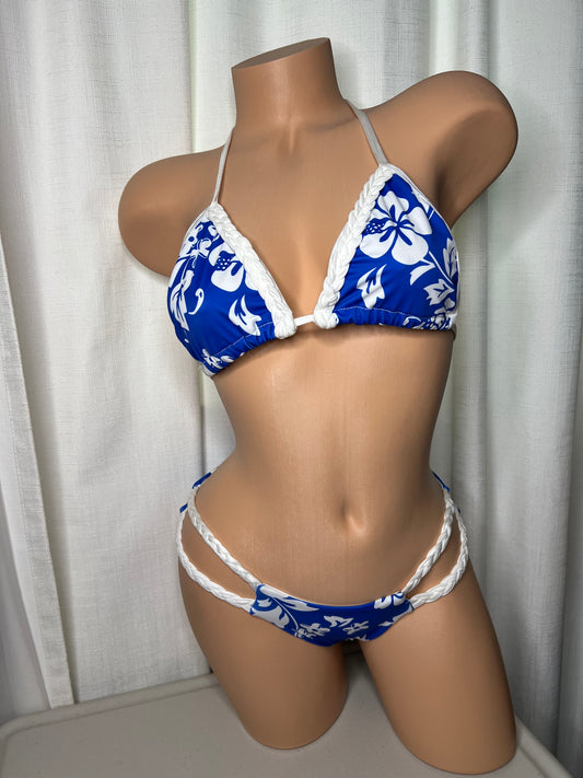 Braided Hawaiian Bikini Swim Set