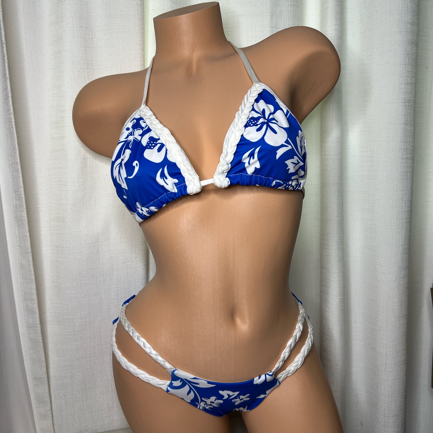 Braided Hawaiian Bikini Swim Set